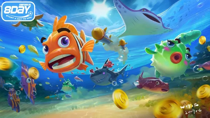 Siêu Cá Thủ - Game bắn cá đỉnh cao, săn boss rinh quà khủng 2 Chơi Siêu Cá Thủ săn boss khủng tại 8Day