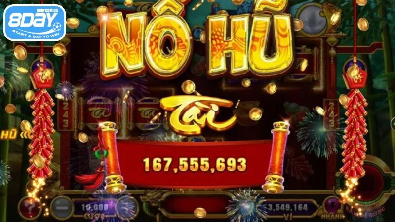Nổ hũ Tài Xỉu 8Day - Cơ hội trúng jackpot hàng tỷ đồng 3 Cơ chế giải thưởng cực hấp dẫn khi chơi slot tài xỉu