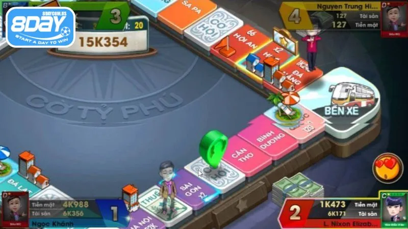 Cờ tỷ phú - Trải nghiệm game giải trí đỉnh cao tại 8Day 4 Có nhiều quy tắc đặc biệt khi chơi cờ tại 8Day