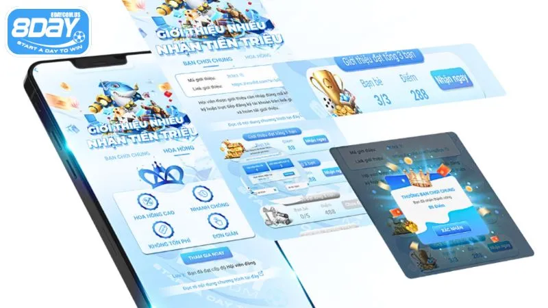 Đăng nhập 8Day - Hướng dẫn đăng nhập nhanh, an toàn, dễ hiểu 3 Đăng nhập tài khoản cá cược 8Day không bị chặn