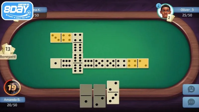 Domino - Trải nghiệm game cổ điển hấp dẫn tại nhà cái 8Day 2 Game Domino là trò chơi chiến thuật đầy hấp dẫn