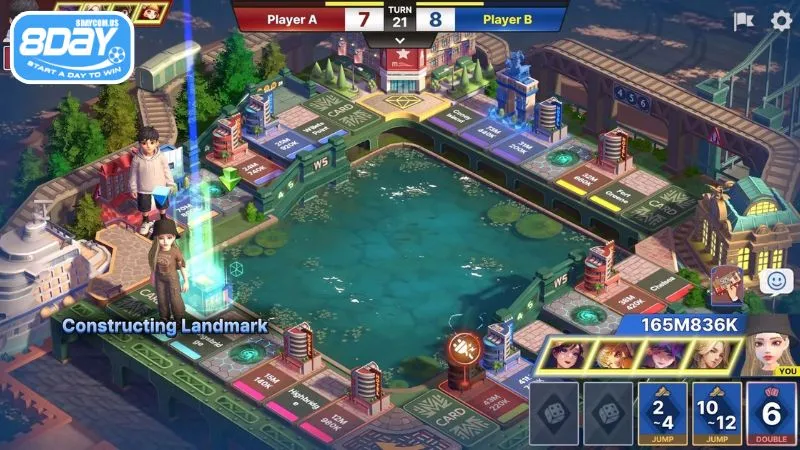 Cờ tỷ phú - Trải nghiệm game giải trí đỉnh cao tại 8Day 5 Lên chiến thuật chơi hiệu quả để thu về thưởng lớn
