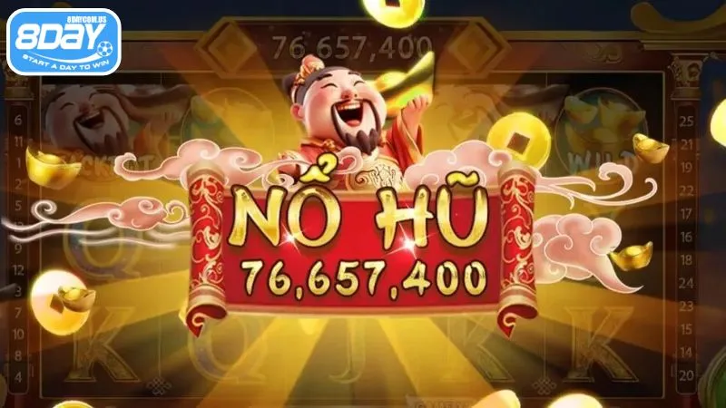 Nổ hũ Thần Tài VIP 8Day - Bùng nổ vận may, trúng lớn mỗi ngày 3 Slot game Thần Tài Vip với jackpot khổng lồ