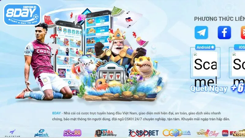 Tải app 8Day - Trải nghiệm cá cược đỉnh cao trên điện thoại 5 Tải app từ các đường link uy tín của 8Day